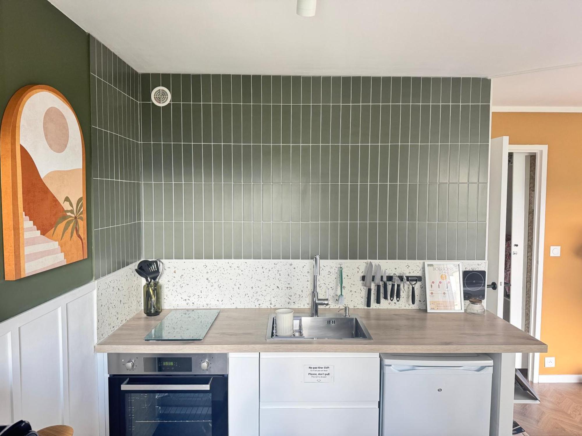 Studio La Petite Oasis- Ideal Couple - Calme - Balcon Sud - Lumineux - 10Min Du Centre & Plage - Proche Centre Juno Beach - Wifi Courseulles-sur-Mer Exterior foto